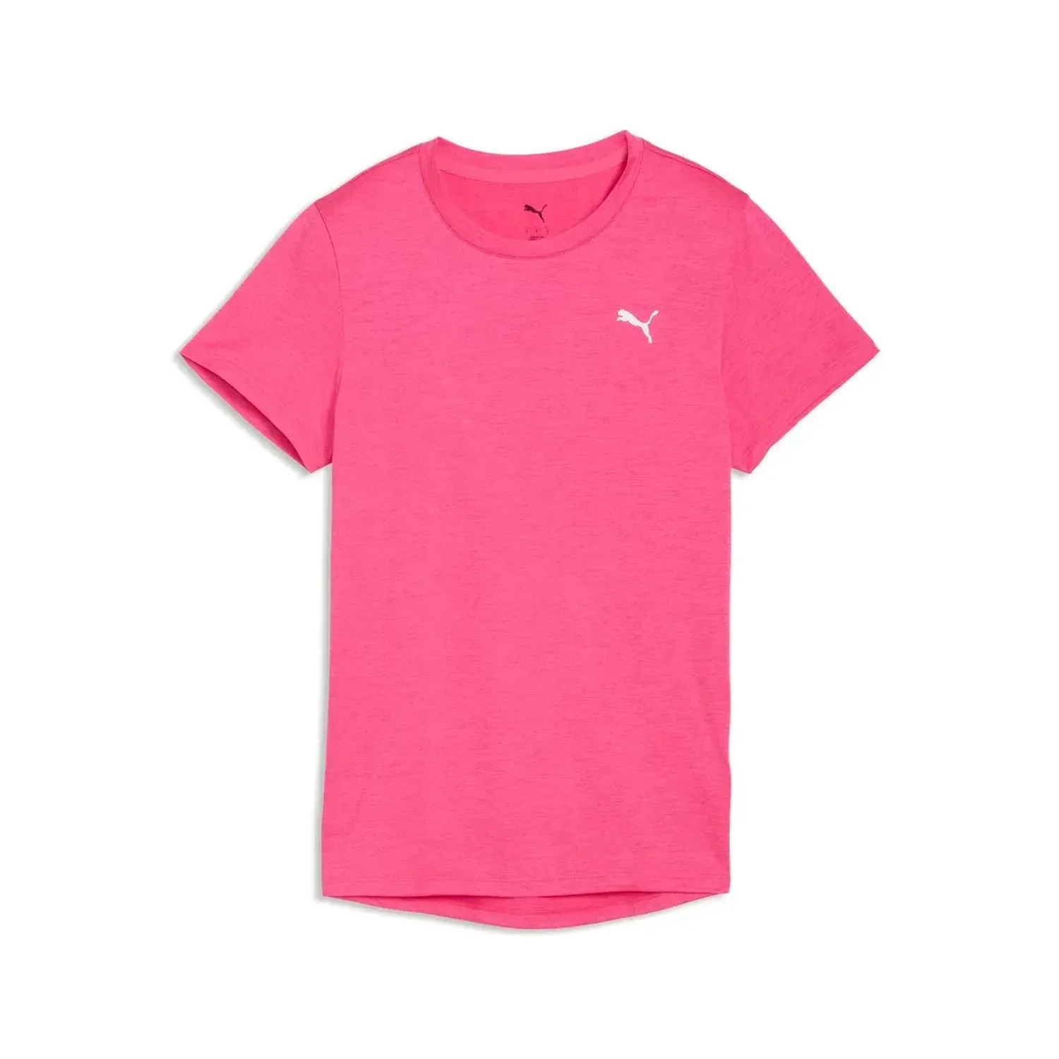 Polo Puma Training Mujer W Tad Essential Heather Tee color rosado | Platanitos