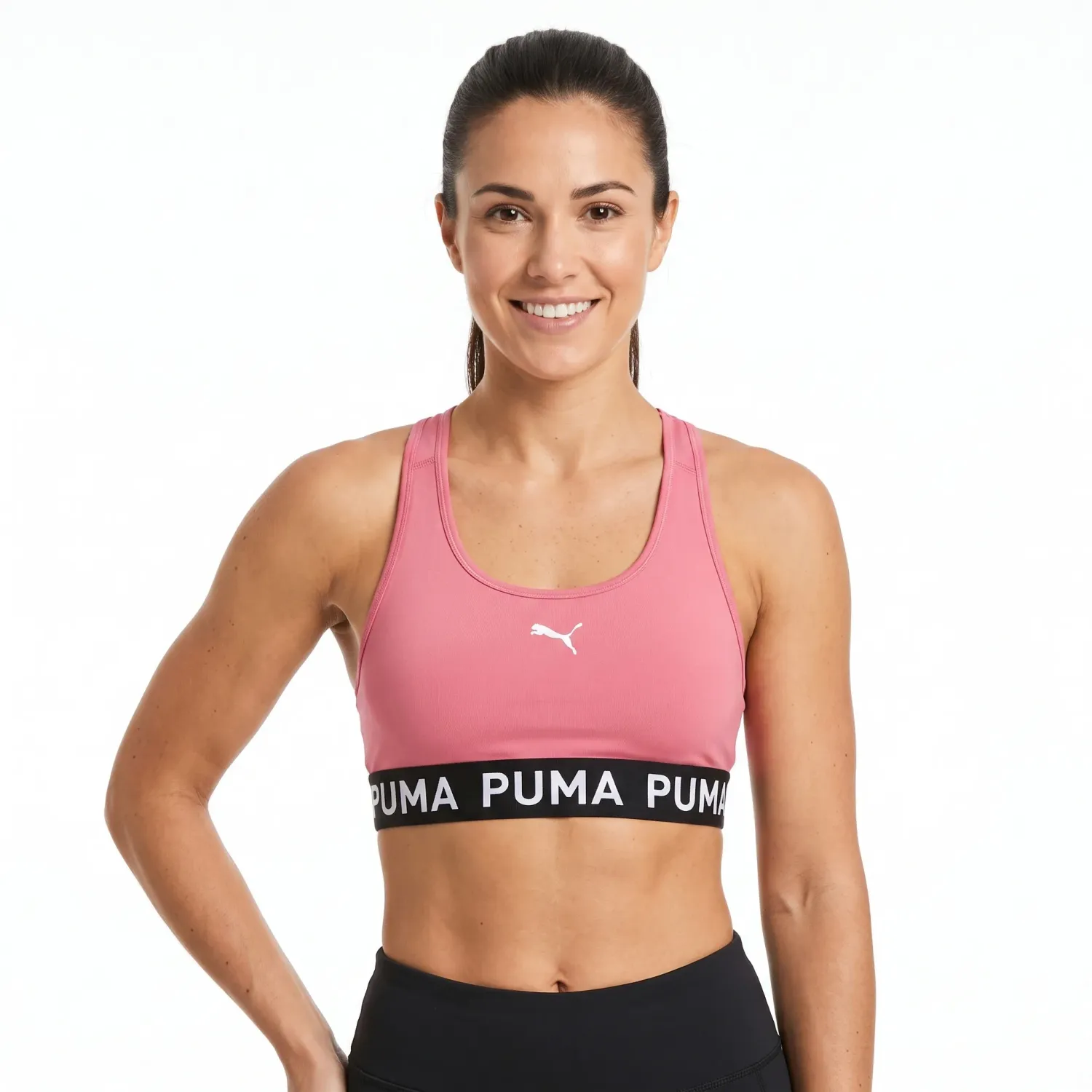 Puma Top Puma Training Mujer 4keeps Strong Bra - Mid color rosado | Platanitos