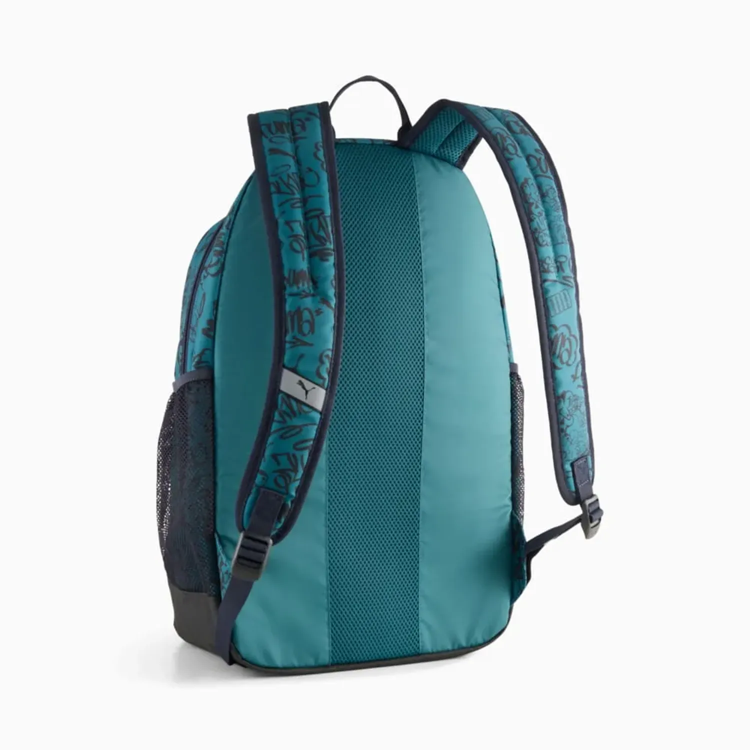 Puma Mochila Puma Deportiva Unisex Academy Aop Backpack color verde | Platanitos