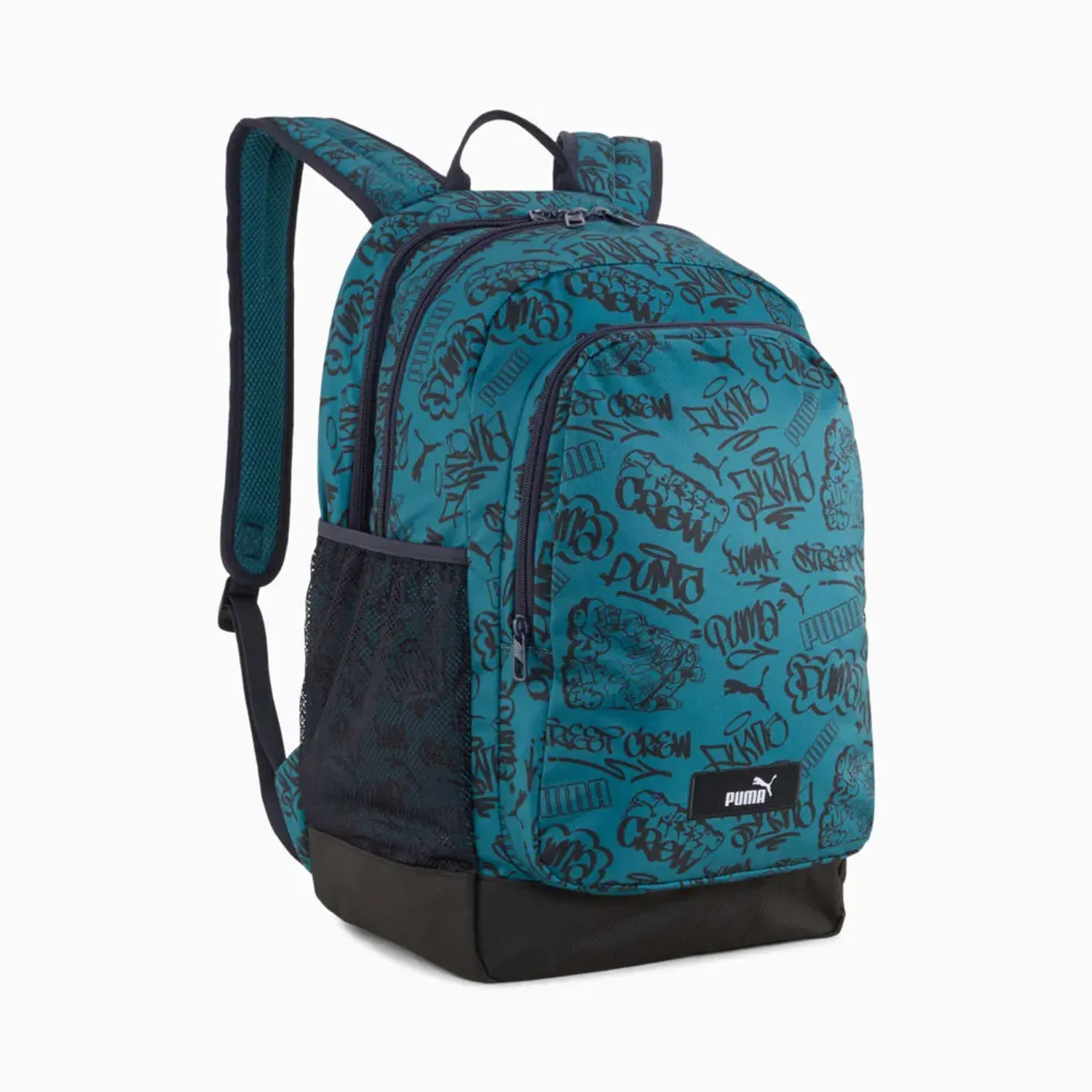 Puma Mochila Puma Deportiva Unisex Academy Aop Backpack color verde | Platanitos