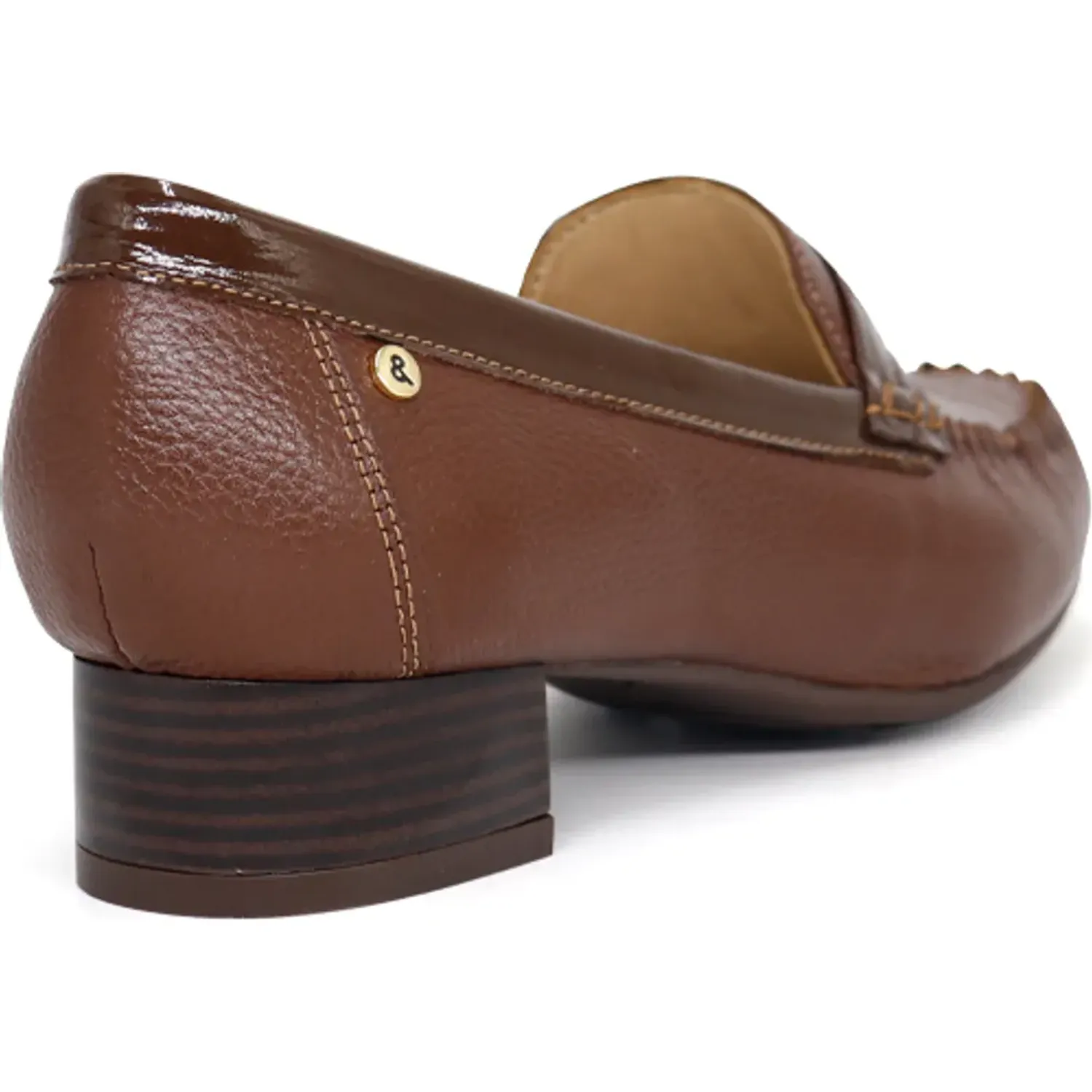 PAR&SS Zapato Par&Ss Casual De Cuero Mujer 2673-Ka26q3 color marron | Platanitos