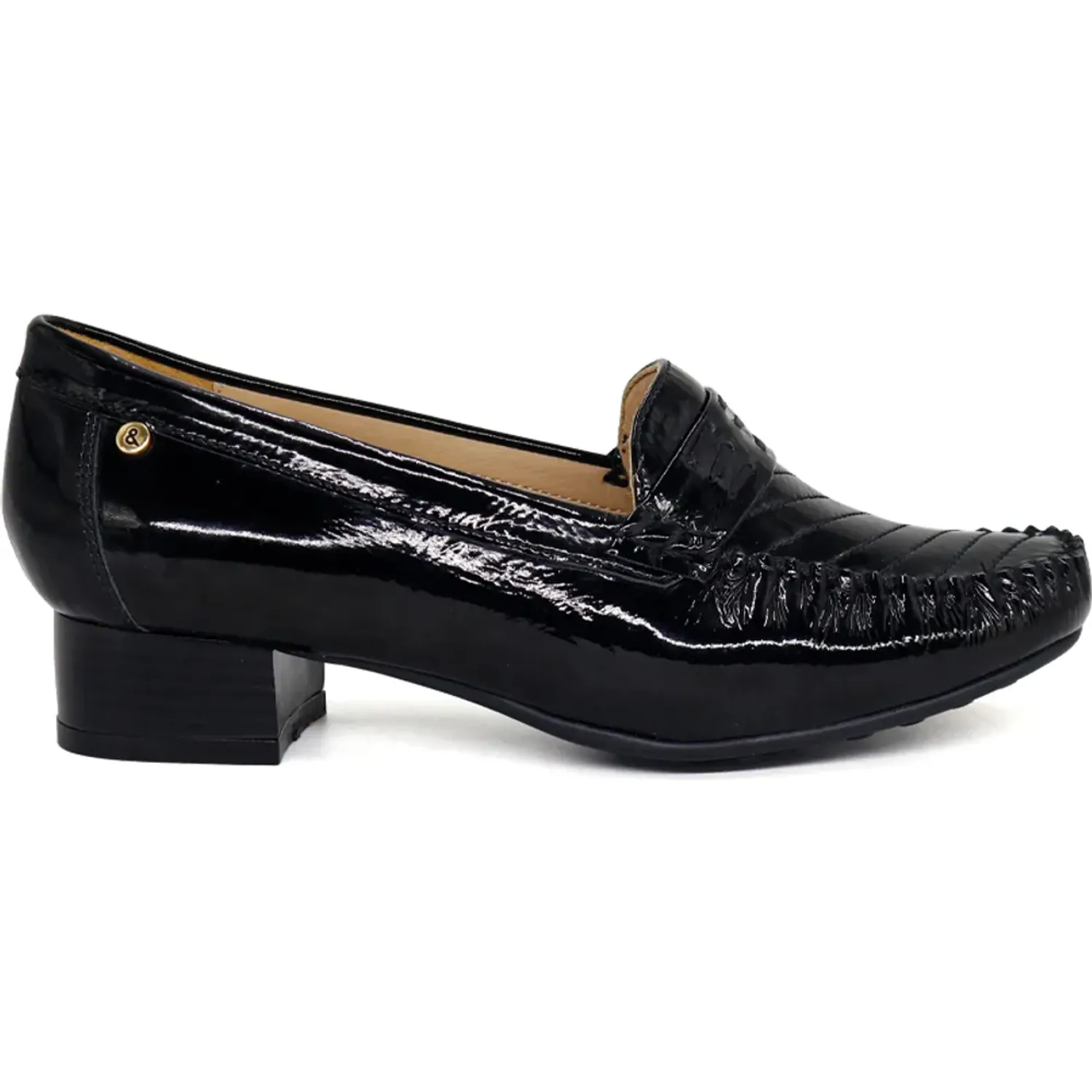 PAR&SS Zapato Par&Ss Casual De Cuero Mujer 2673-Ka26q3-N color negro | Platanitos