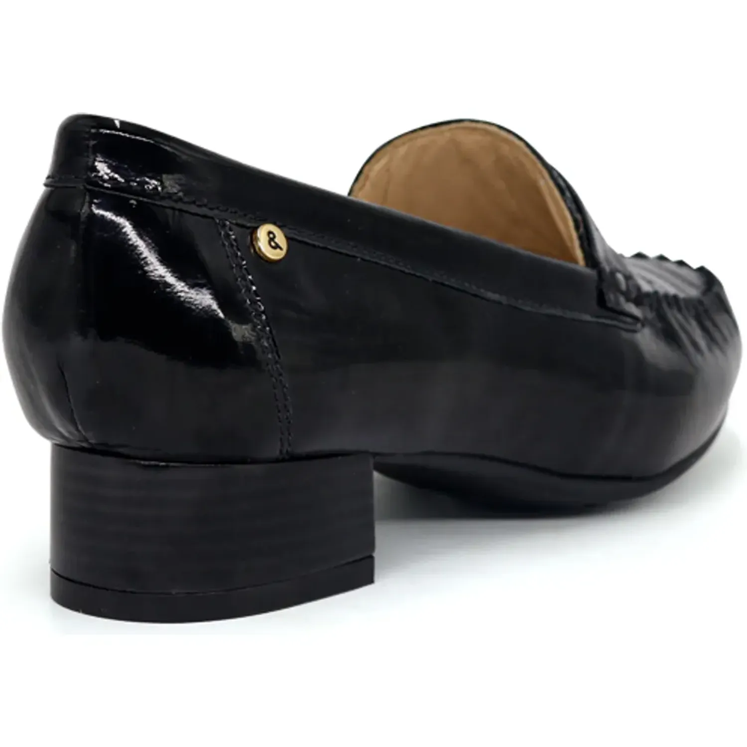 PAR&SS Zapato Par&Ss Casual De Cuero Mujer 2673-Ka26q3-N color negro | Platanitos