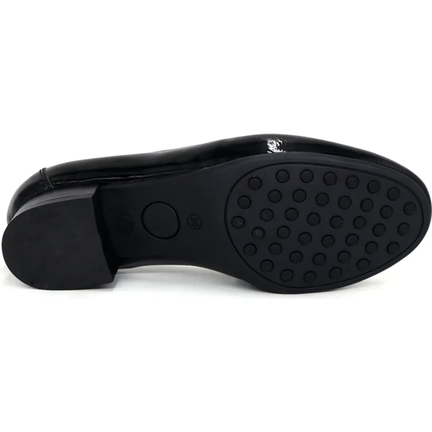 PAR&SS Zapato Par&Ss Casual De Cuero Mujer 2673-Ka26q3-N color negro | Platanitos