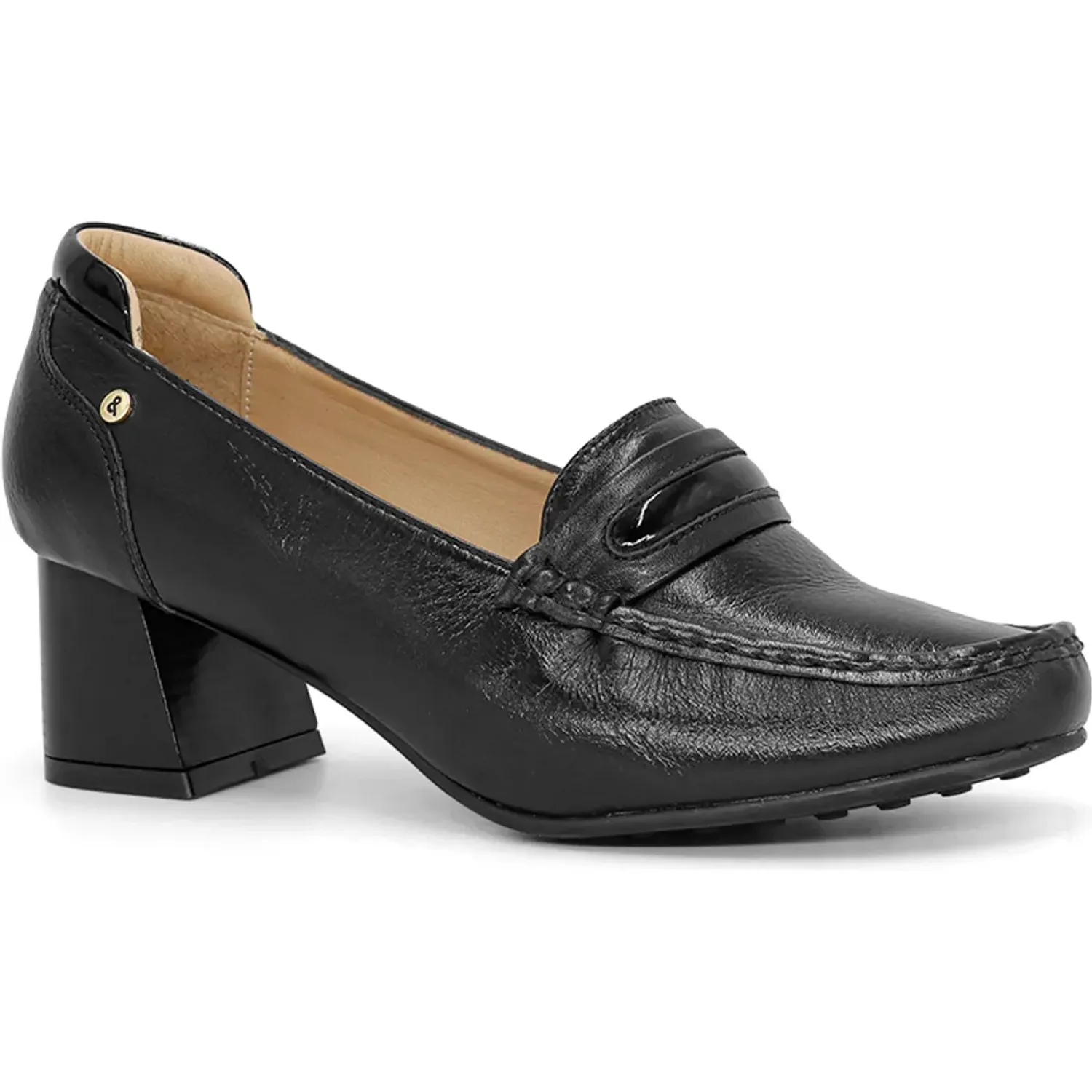 PAR&SS Zapato Par&Ss Casual De Cuero Mujer 2684-Ka26q1-N color negro | Platanitos