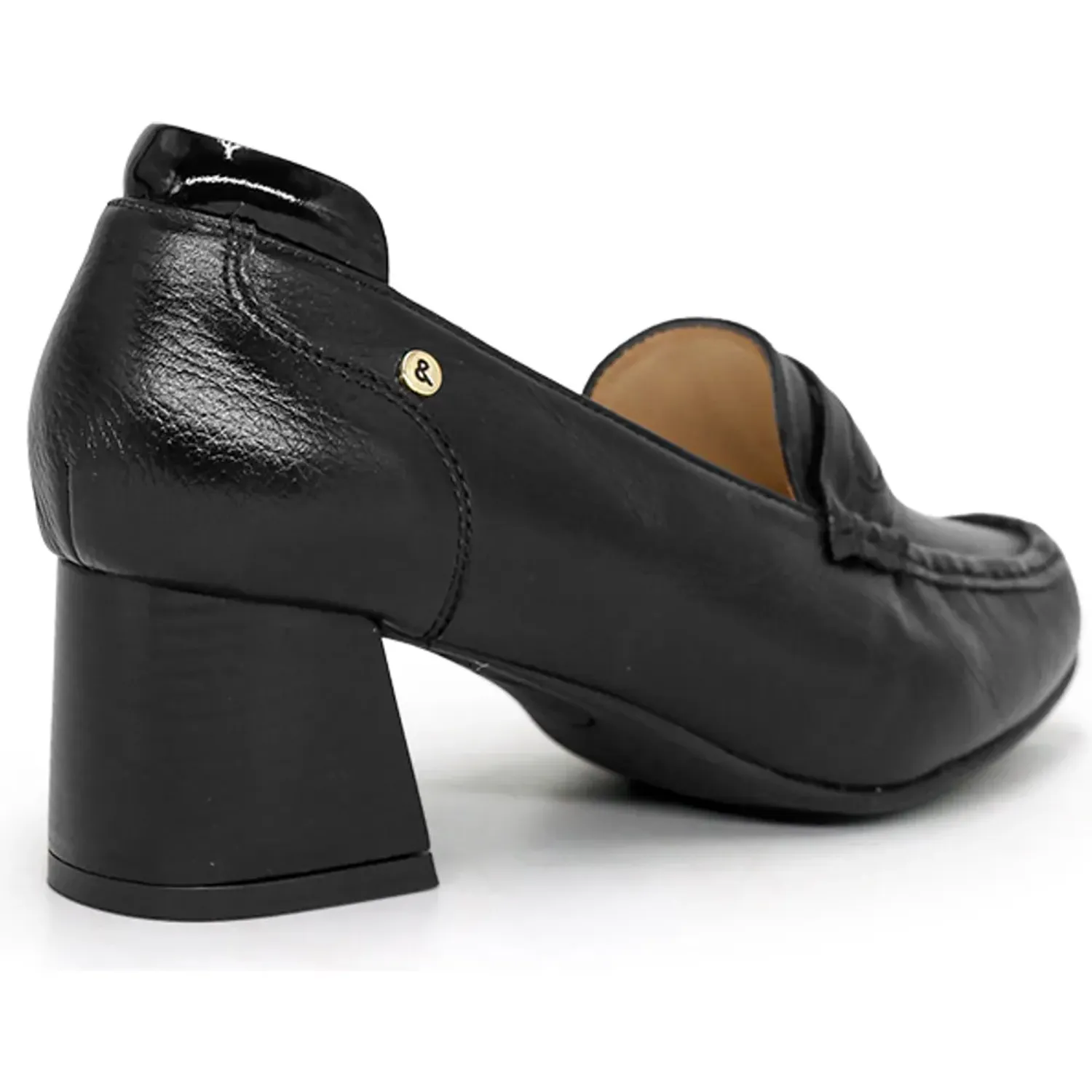 PAR&SS Zapato Par&Ss Casual De Cuero Mujer 2684-Ka26q1-N color negro | Platanitos