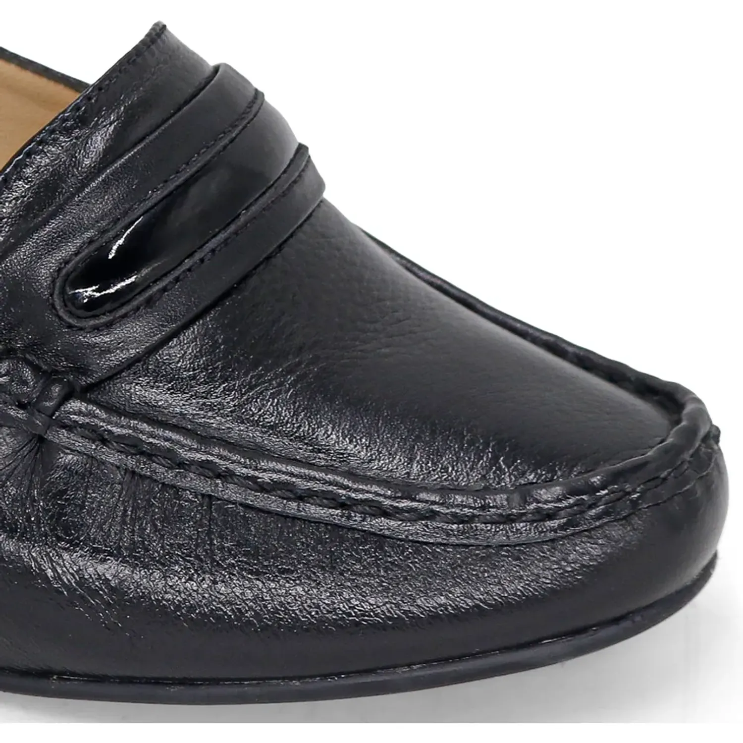 PAR&SS Zapato Par&Ss Casual De Cuero Mujer 2684-Ka26q1-N color negro | Platanitos