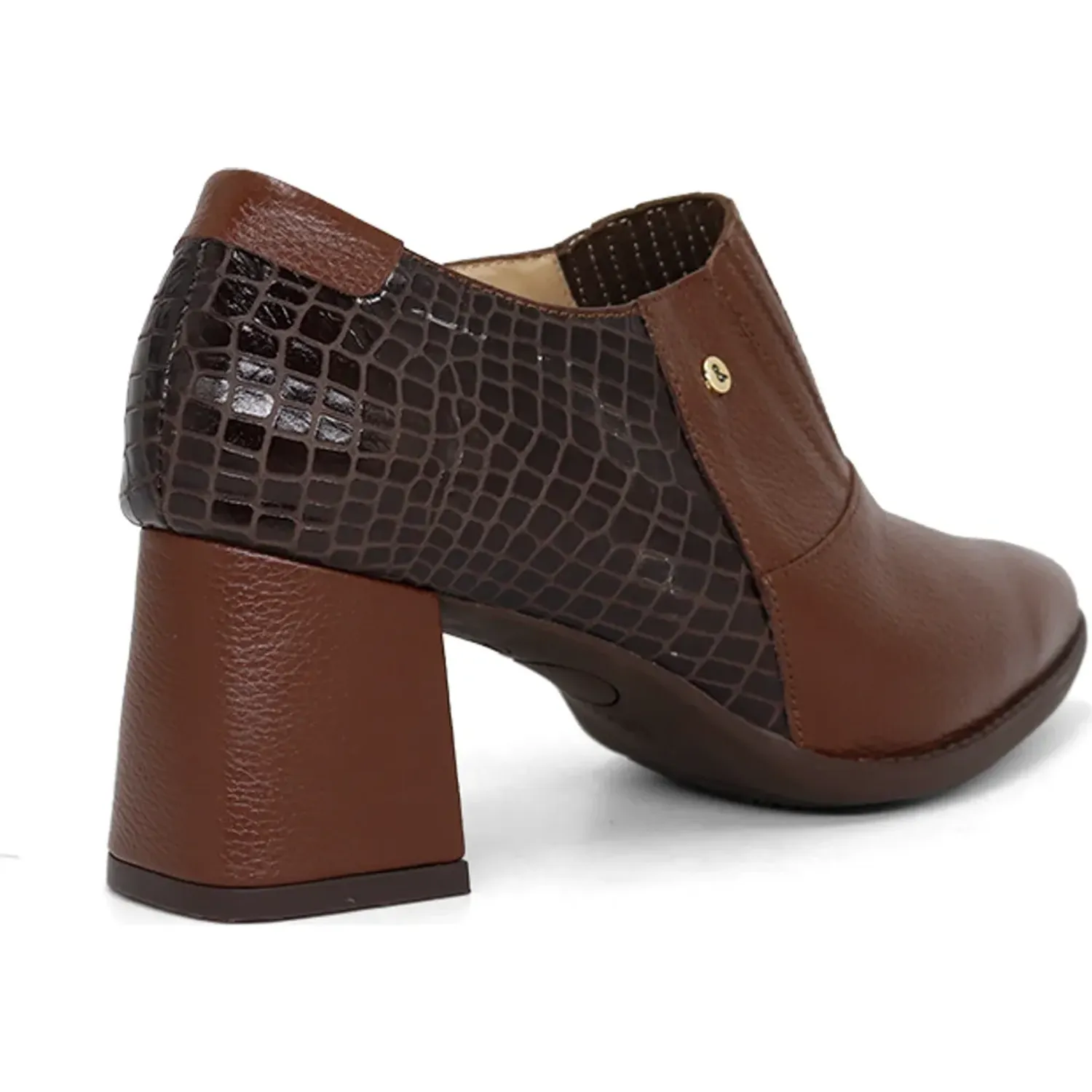 PAR&SS Zapato Par&Ss Casual De Cuero Mujer 2677-Ka26q1 color marron | Platanitos