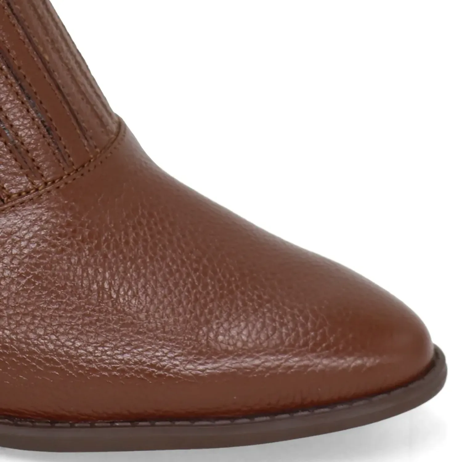 PAR&SS Zapato Par&Ss Casual De Cuero Mujer 2677-Ka26q1 color marron | Platanitos