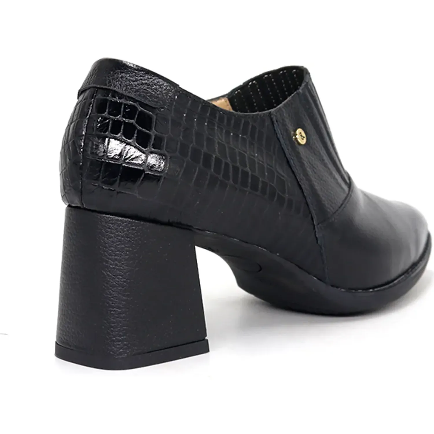 PAR&SS Zapato Par&Ss Casual De Cuero Mujer 2677-Ka26q1-N color negro | Platanitos