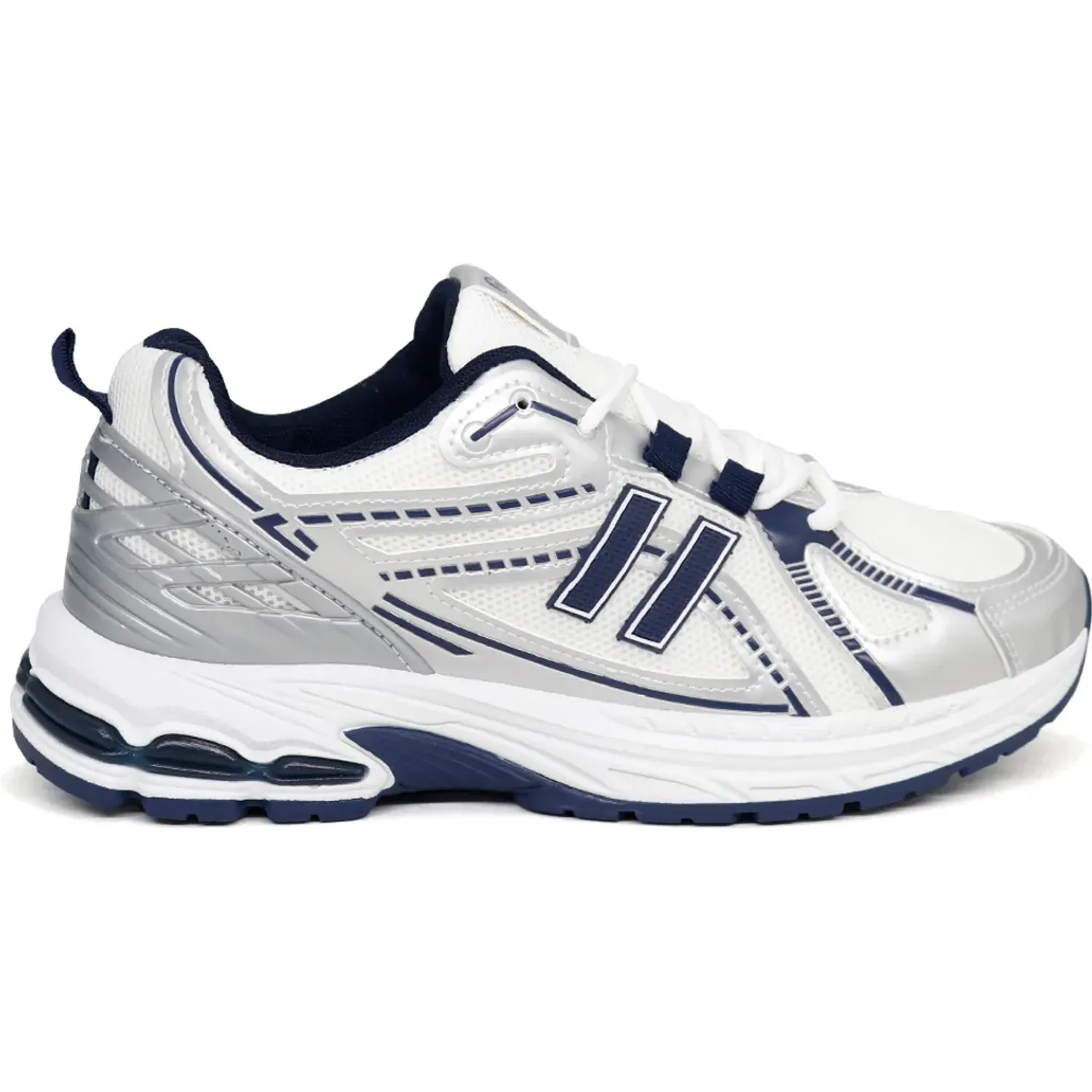 GAEL Zapatillas Gael Running Hombre 7101-26q2 color plata | Platanitos