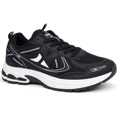 Zapatillas Gael Running Hombre 8191-26q2-N color negro | Platanitos