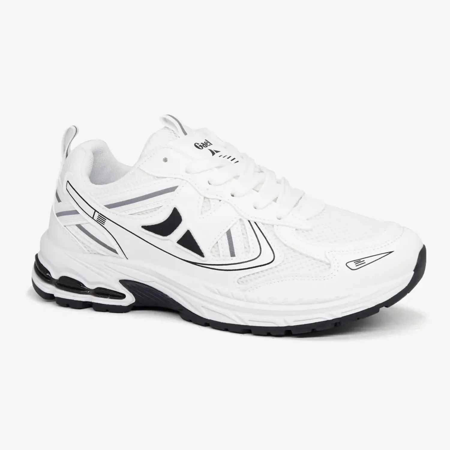 GAEL Zapatillas Gael Running Hombre 8191-26q2 color blanco | Platanitos