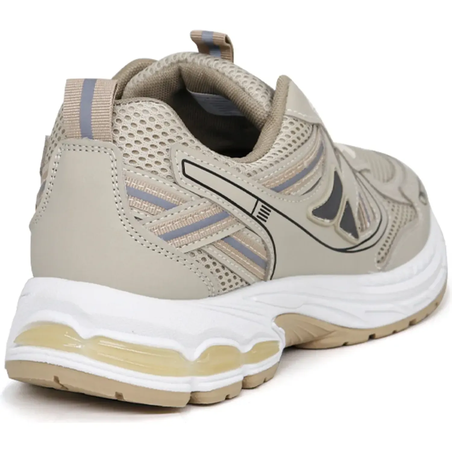 GAEL Zapatillas Gael Running Hombre 8191-26q2-Be color beige | Platanitos