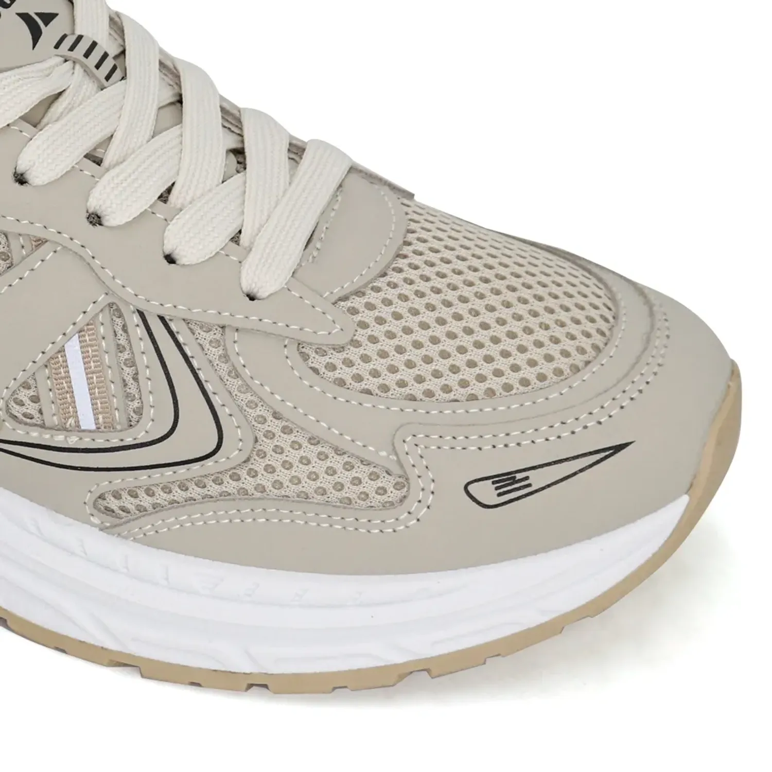GAEL Zapatillas Gael Running Hombre 8191-26q2-Be color beige | Platanitos