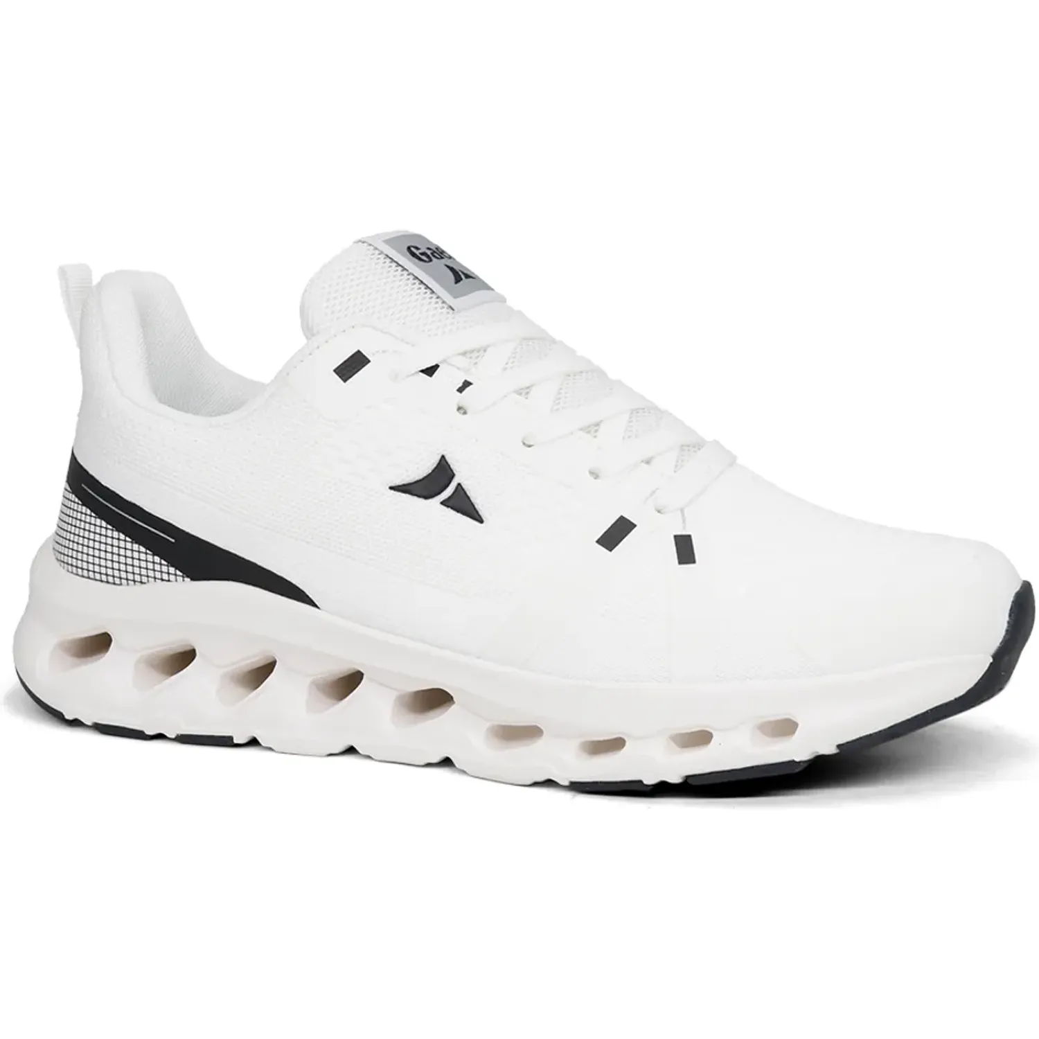 GAEL Zapatillas Gael Running Hombre 0501-26q2 color blanco | Platanitos