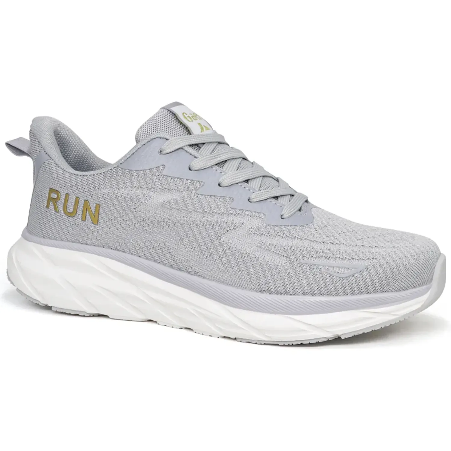 Zapatillas Gael Running Hombre 0507-26q2 color gris | Platanitos