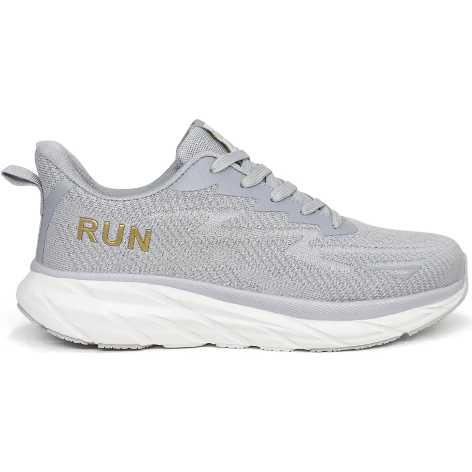 Zapatillas Gael Running Hombre 0507-26q2 color gris | Platanitos