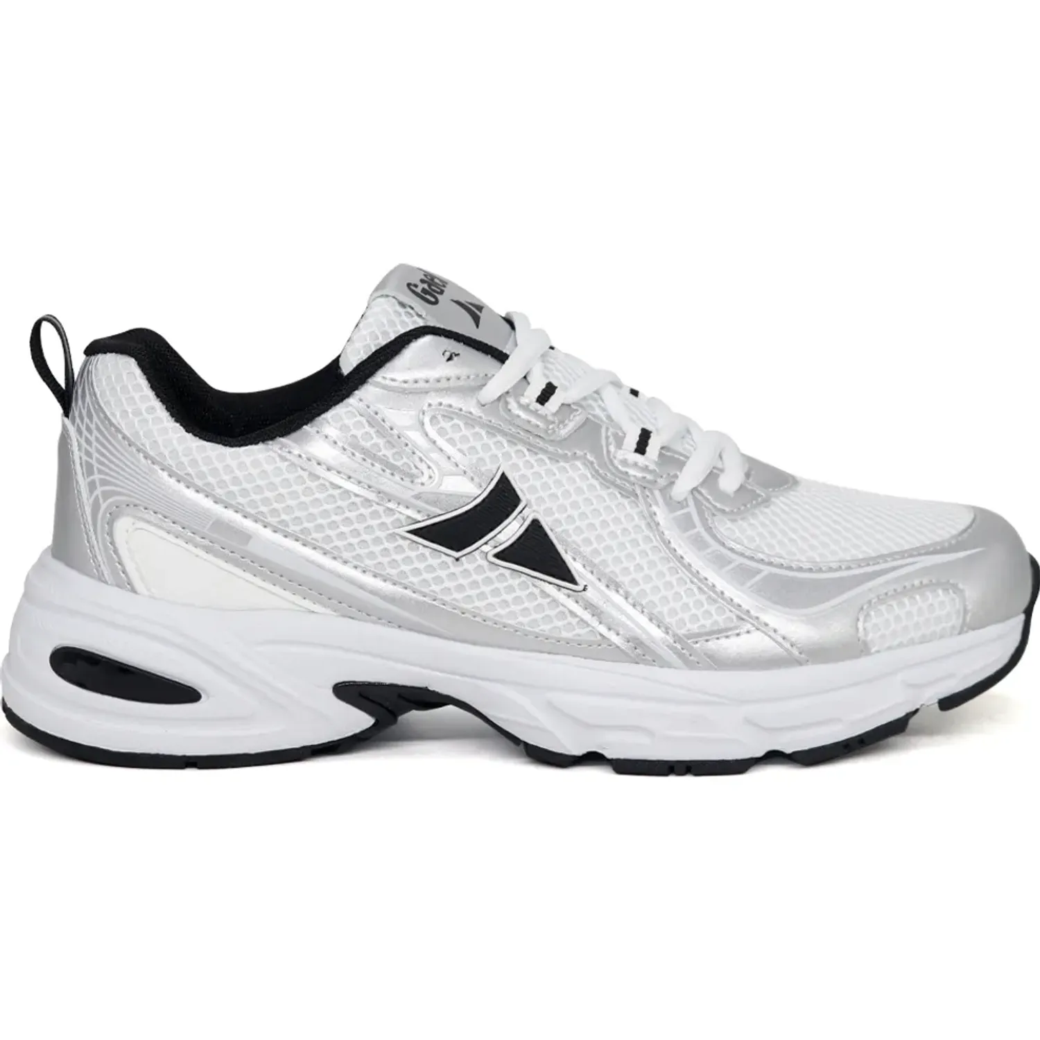 Zapatillas Gael Running Hombre 0605-26q2 color blanco | Platanitos