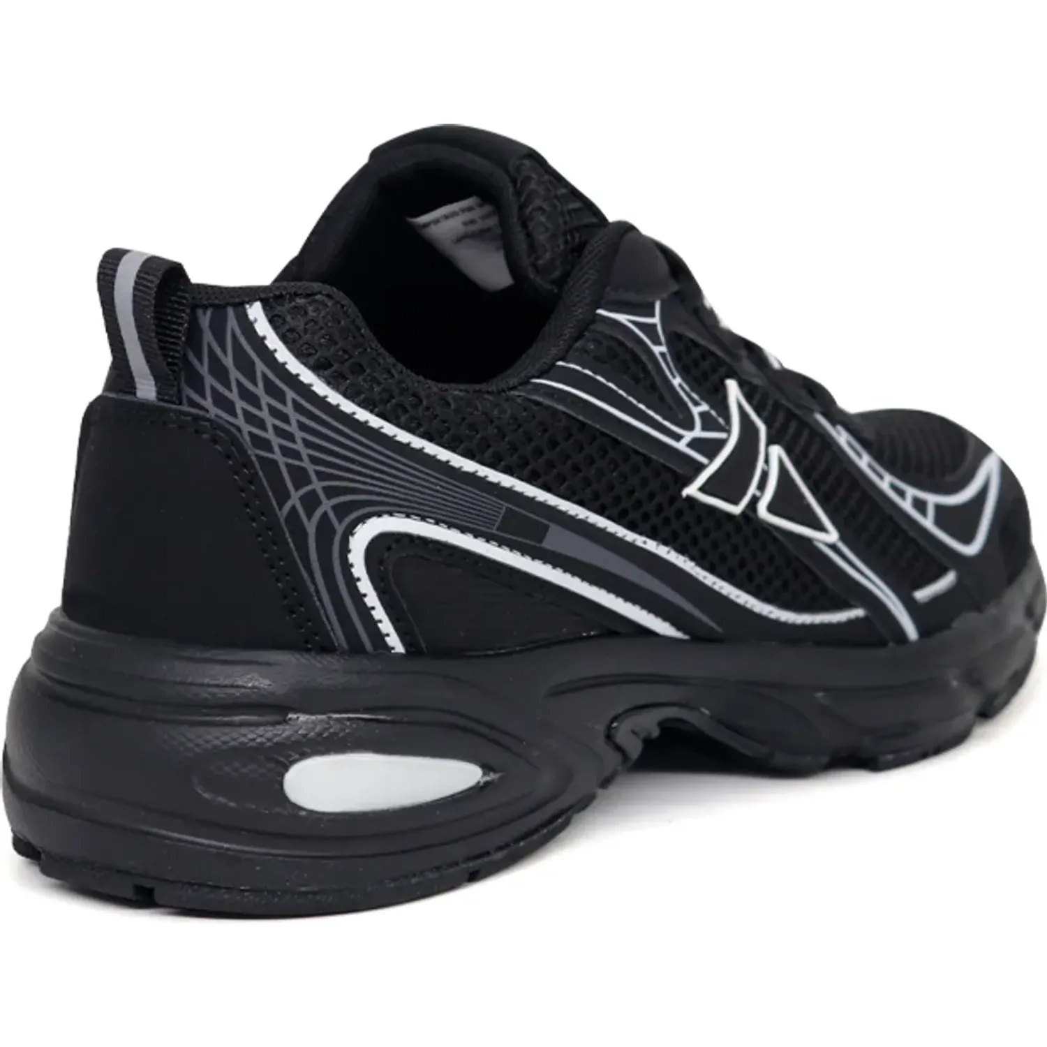 Zapatillas Gael Running Hombre 0605-26q2-N color negro | Platanitos