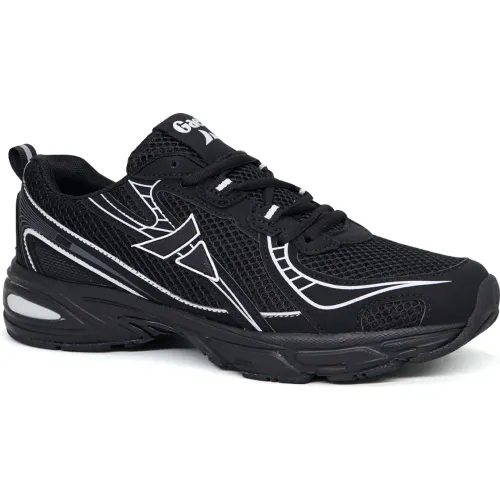 Zapatillas Gael Running Hombre 0605-26q2-N color negro | Platanitos