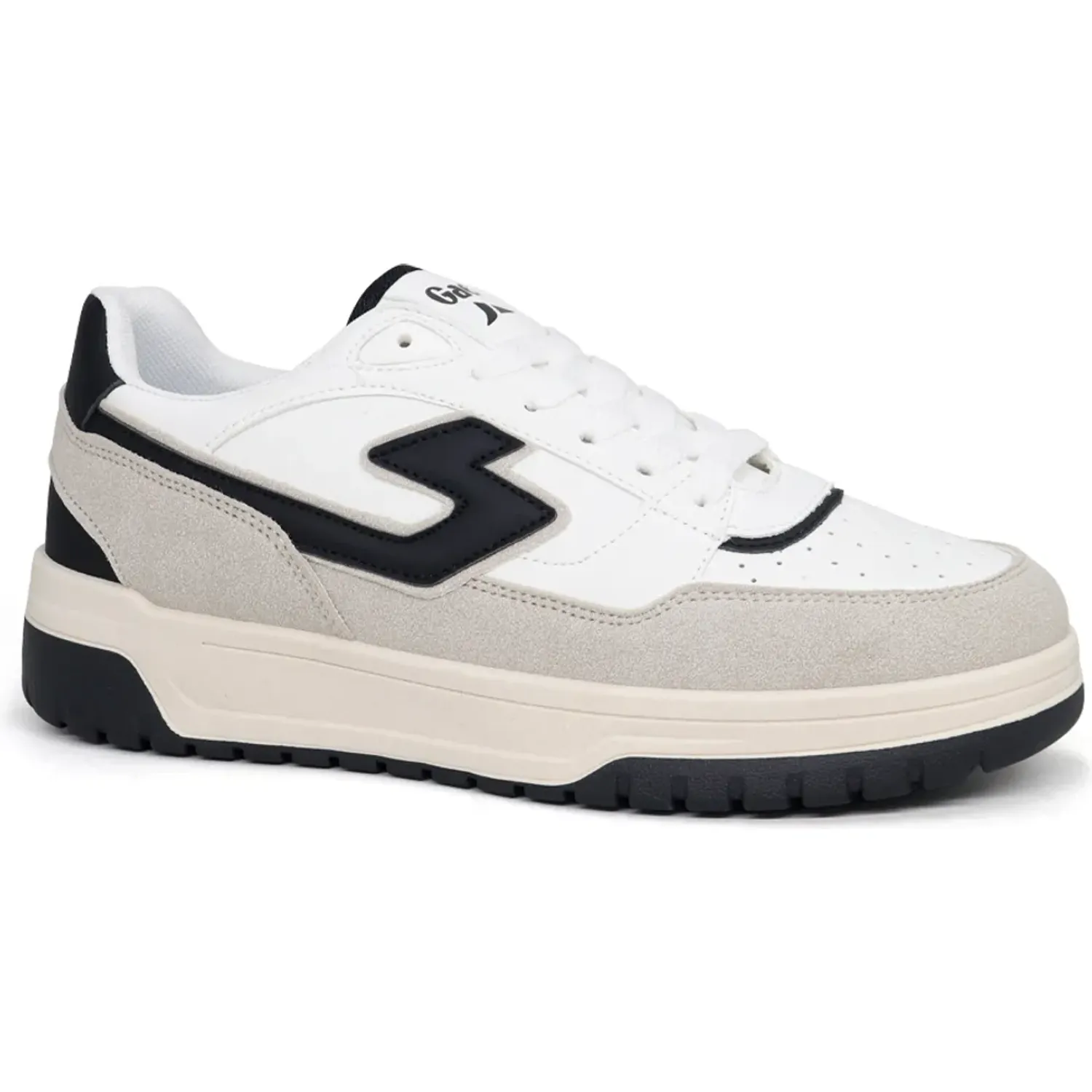 GAEL Zapatillas Gael Urbanas Hombre 7092-26q2 color blanco / negro | Platanitos