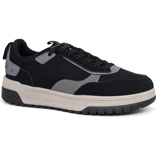 Zapatillas Gael Urbanas Hombre 7089-26q2 color negro | Platanitos