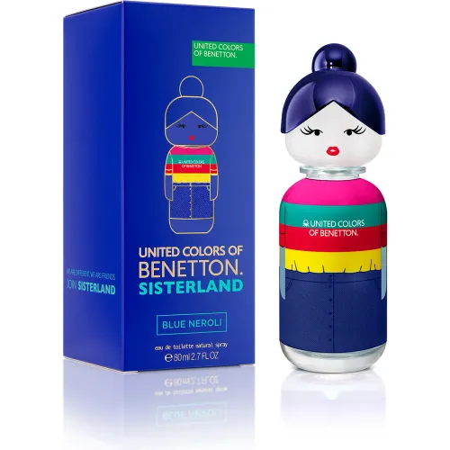 Benetton Perfume Mujer Benetton Sisterland Blue Neroli 80ml Eau De Toilette