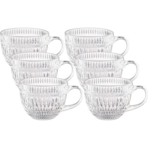 ICHIMATSU Juego X 6 Tazas Diseño Roma 470 Ml