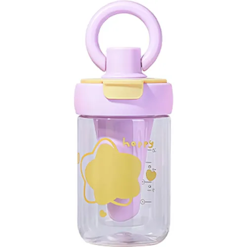 ICHIMATSU Tomatodo Baby Happy De 600 Ml Color Lila Y Amarillo
