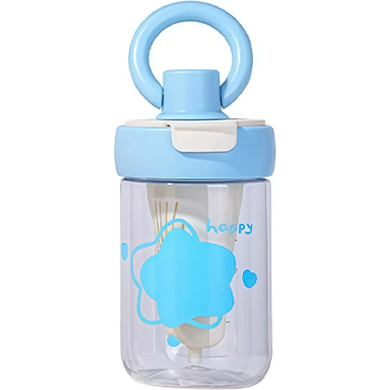 Tomatodo Ichimatsu Baby Happy De 600 Ml Color Celeste Y Blanco color varios | Platanitos