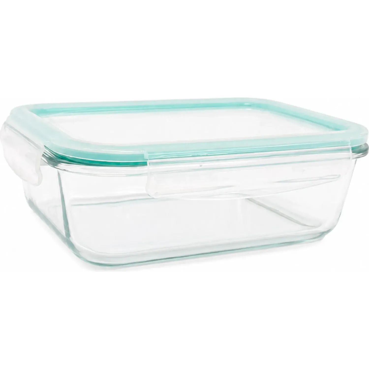 Taper Ichimatsu Rectangular De Vidrio Refractario 1400 Ml color varios | Platanitos