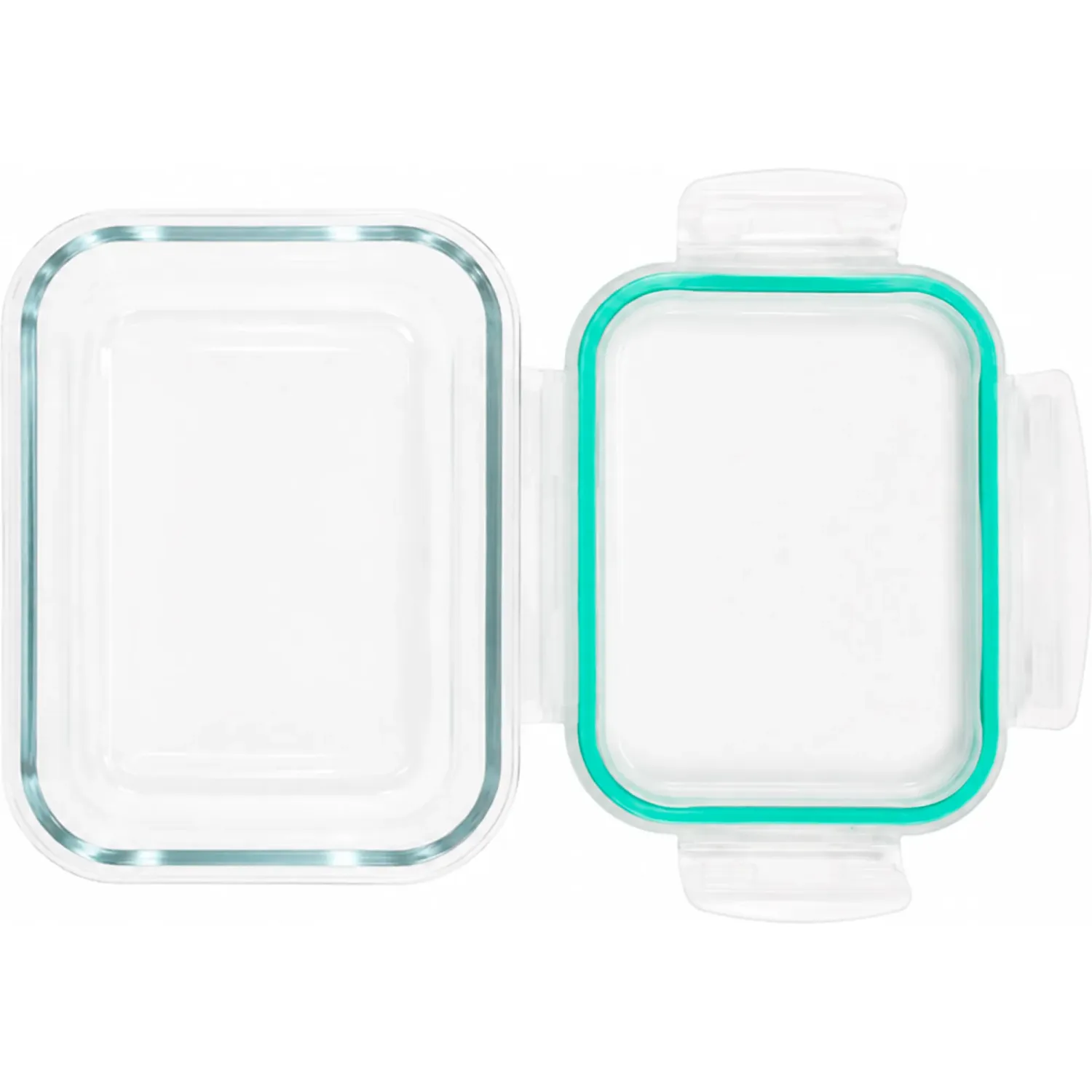 Taper Ichimatsu Rectangular De Vidrio Refractario 1400 Ml color varios | Platanitos