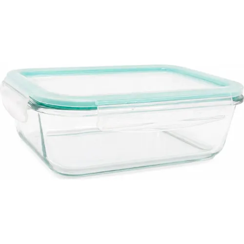 ICHIMATSU Taper Rectangular De Vidrio Refractario 1400 Ml