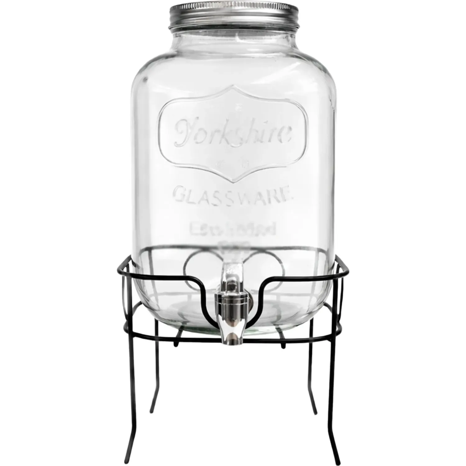 Dispensador Ichimatsu De Vidrio Con Rack 5 Lt color varios | Platanitos