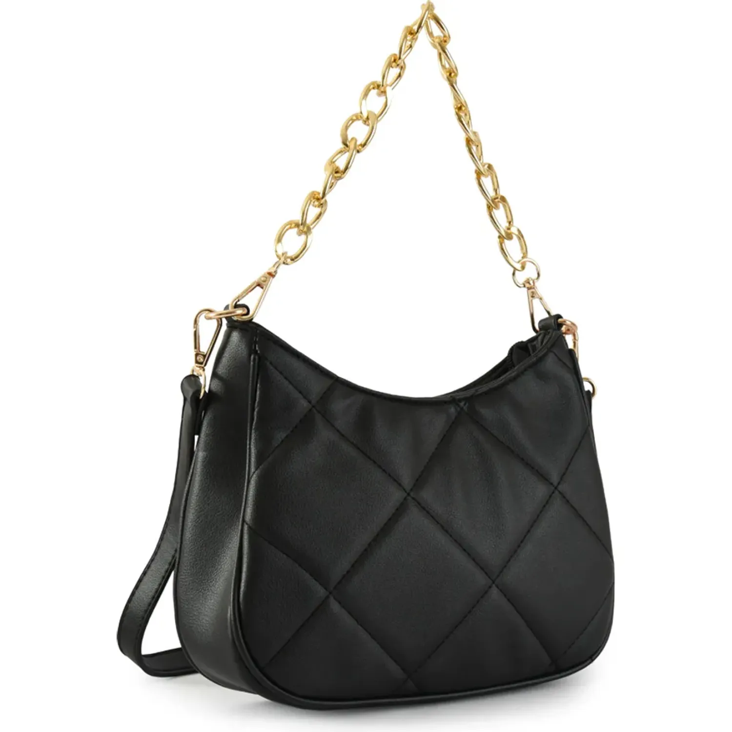 Cartera Amphora Mujer Vivi color negro | Platanitos