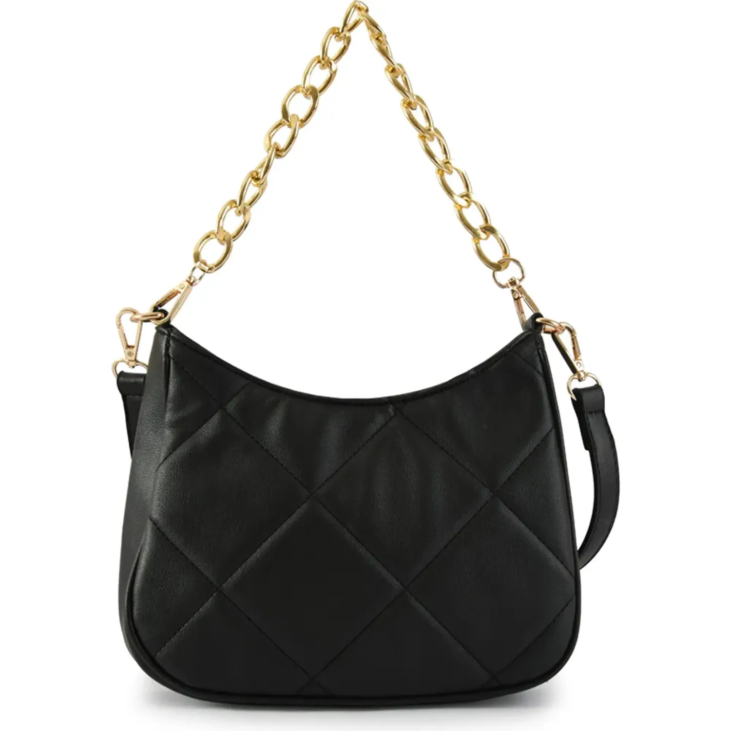 Cartera Amphora Mujer Vivi color negro | Platanitos