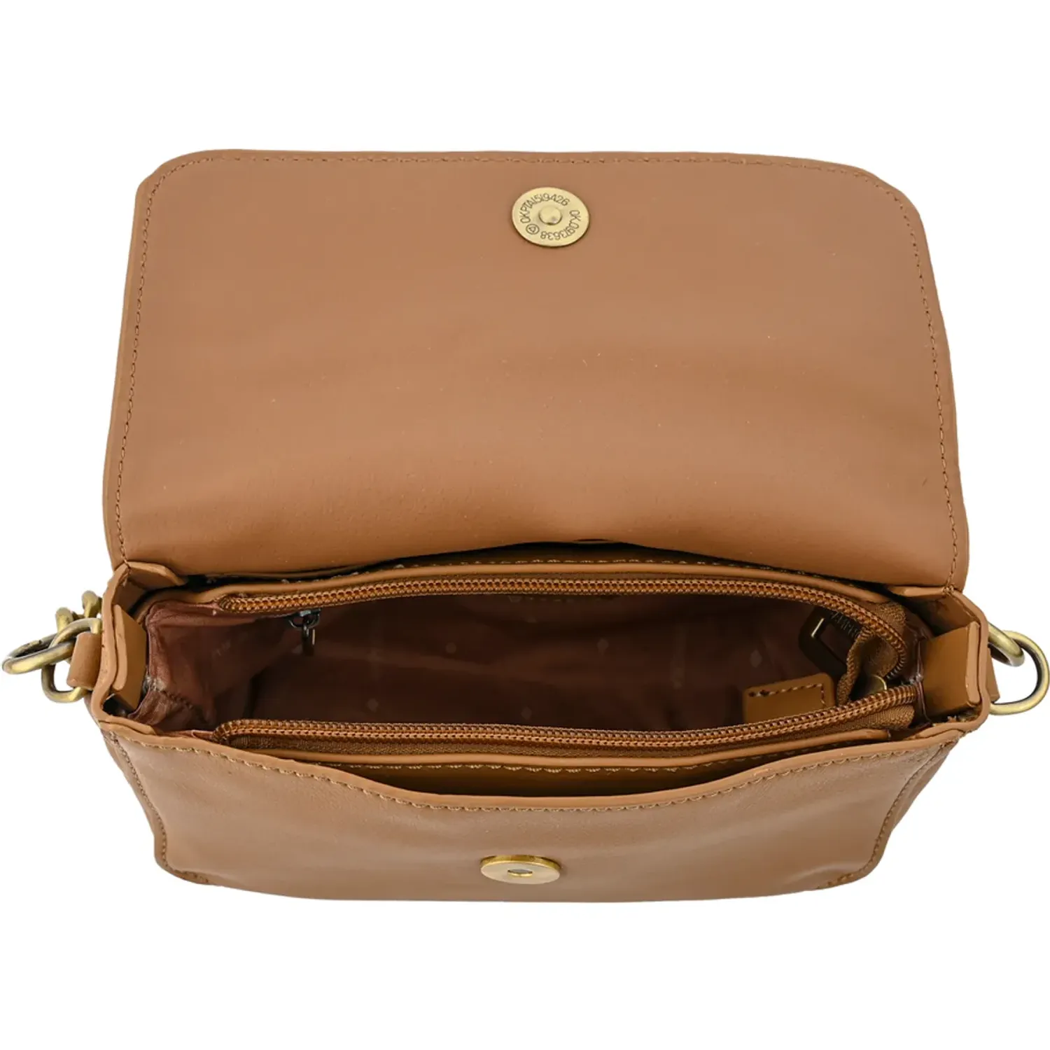 AMPHORA Morral Amphora Mujer Brady color camel/ cafe claro | Platanitos