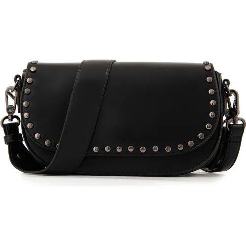 Morral Amphora Mujer Nicola color negro | Platanitos