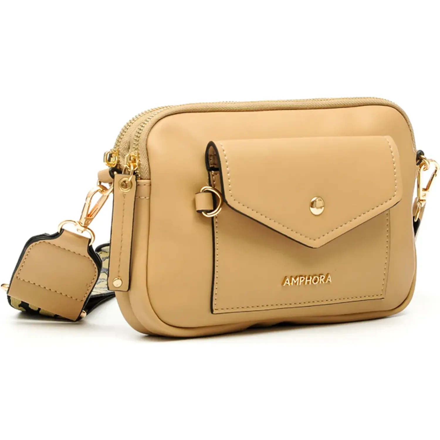 AMPHORA Morral Amphora Mujer Cyril color beige | Platanitos