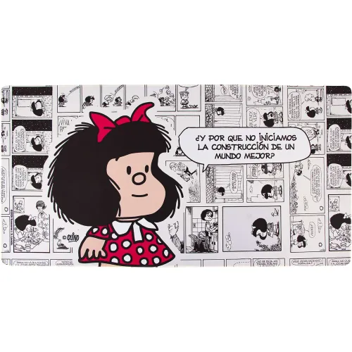 Mafalda Mouse Pad Desk Mafalda Gris