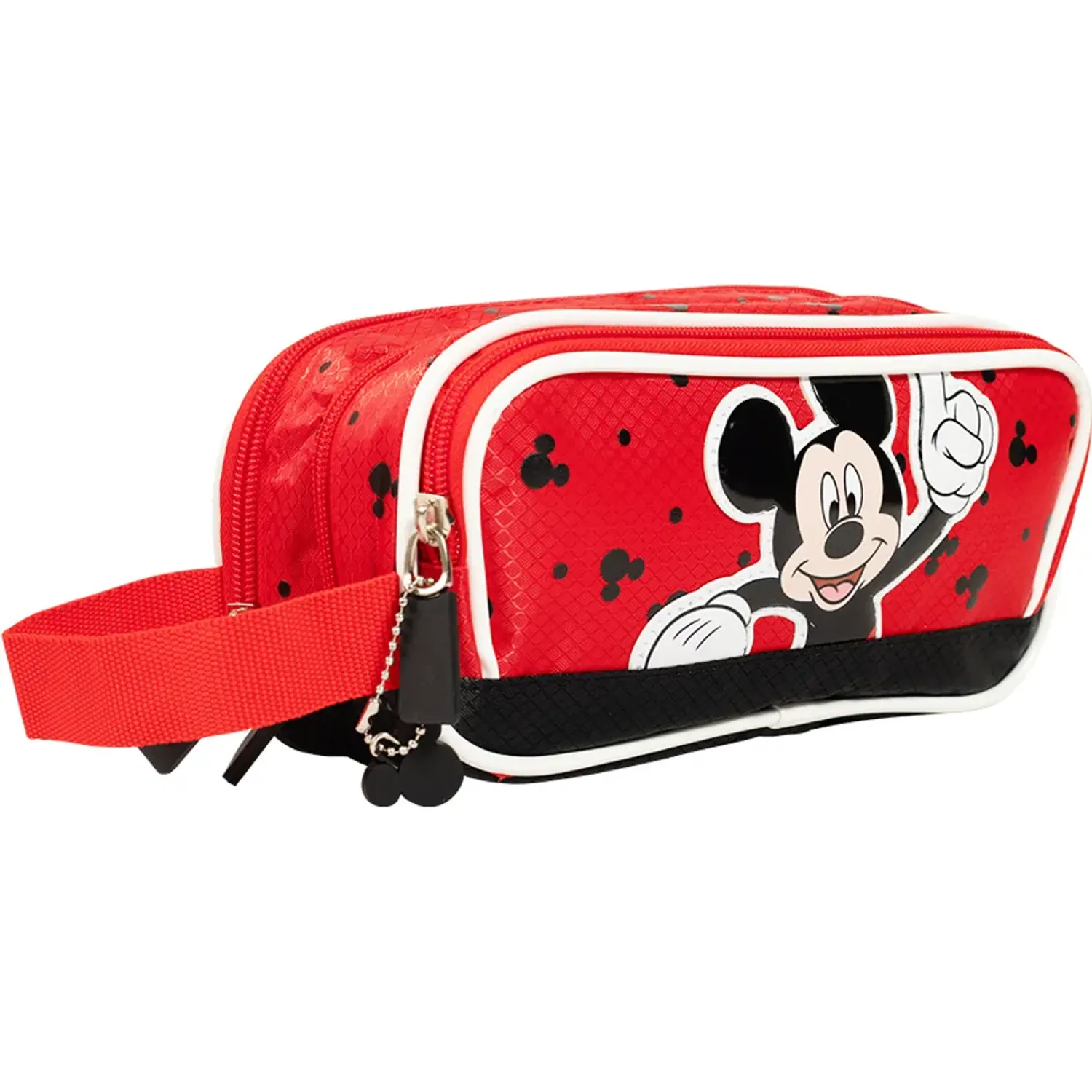 Cartuchera Mickey Mouse Org. Mickey Colec D B26 color rojo | Platanitos