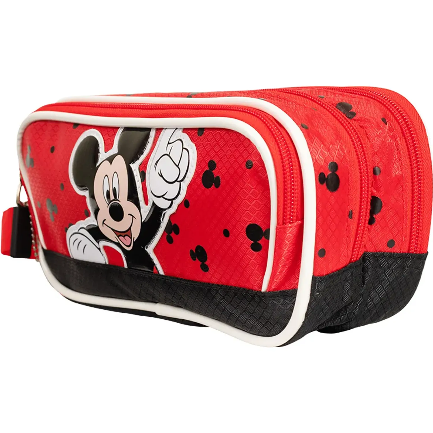 Cartuchera Mickey Mouse Org. Mickey Colec D B26 color rojo | Platanitos