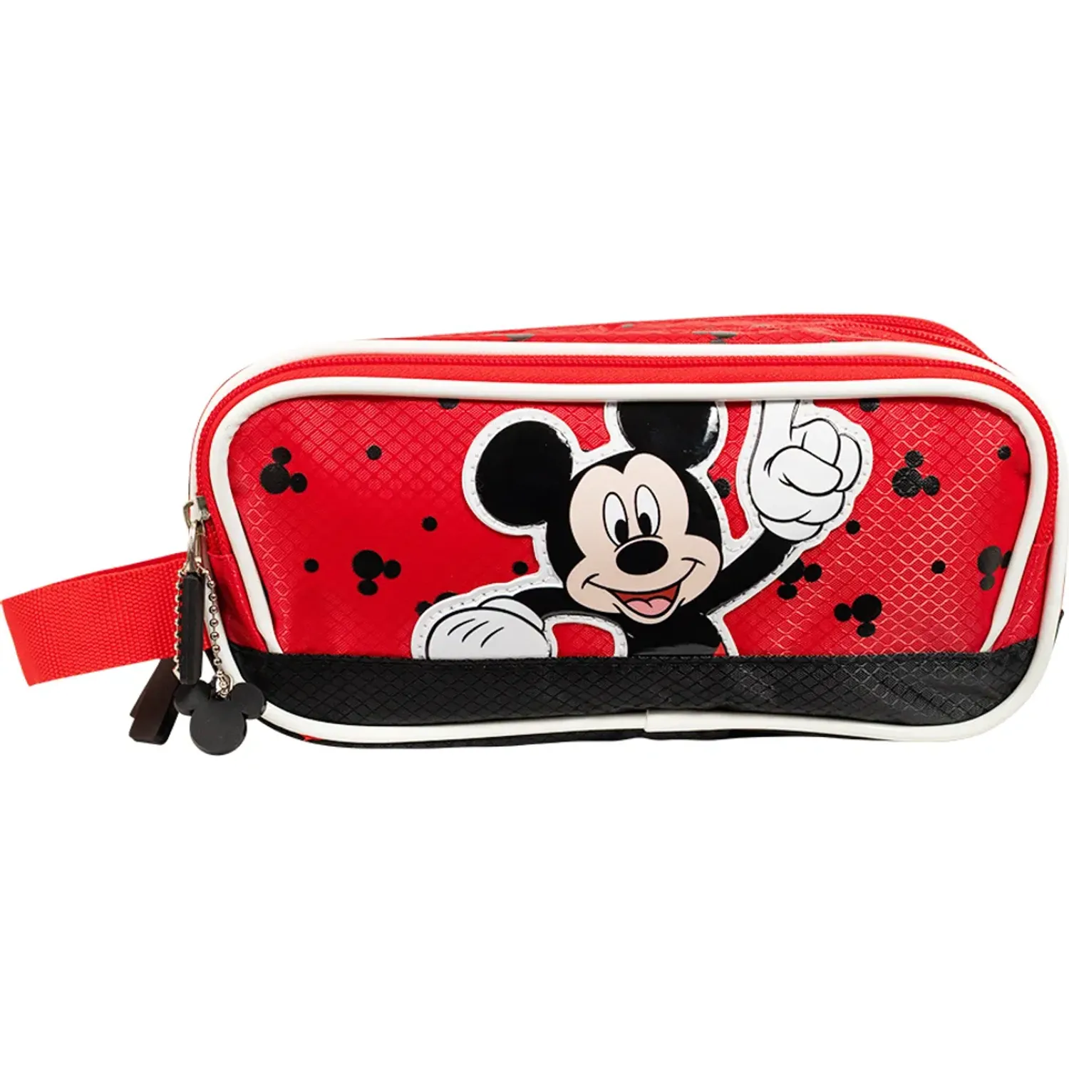 Cartuchera Mickey Mouse Org. Mickey Colec D B26 color rojo | Platanitos
