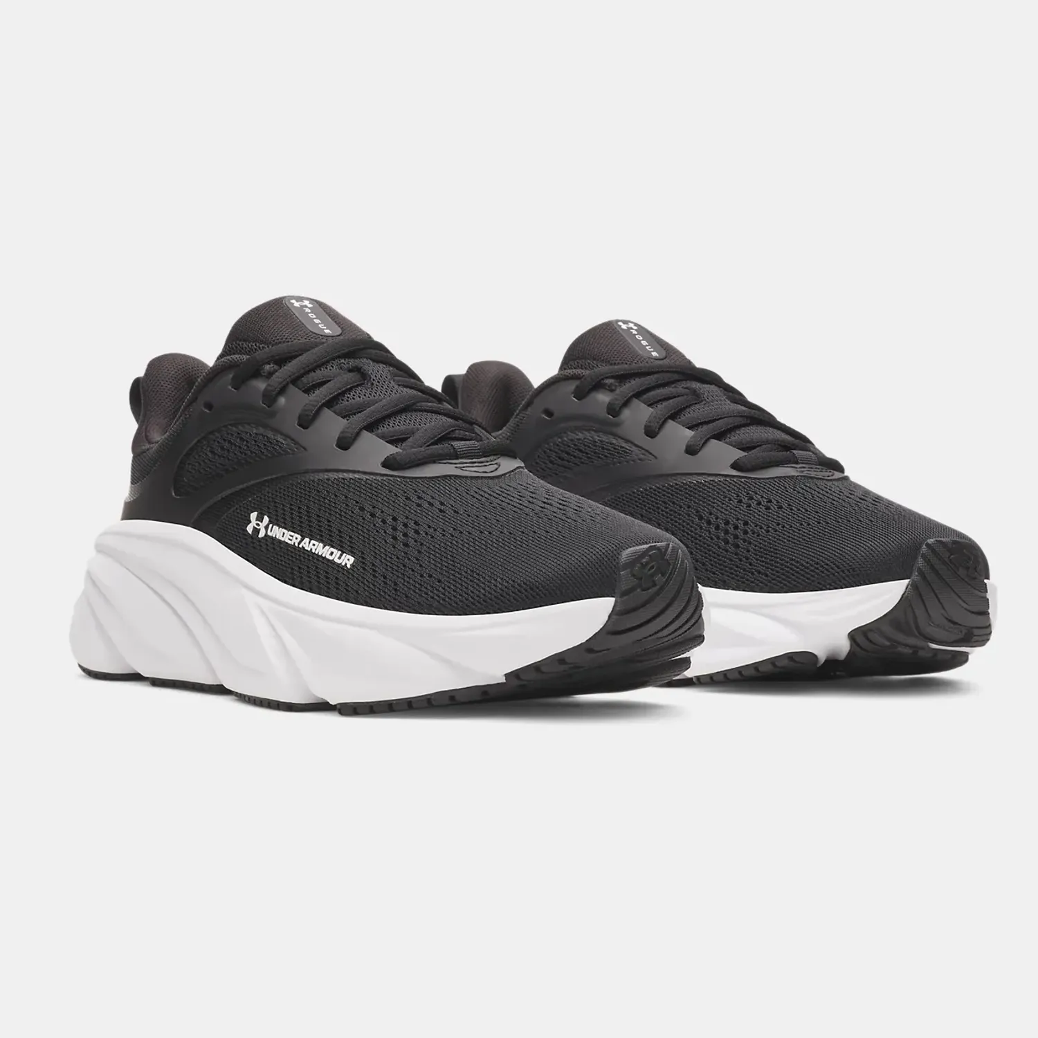 Zapatillas Under Armour Urbanas Mujer Rogue 6 color negro / blanco | Platanitos