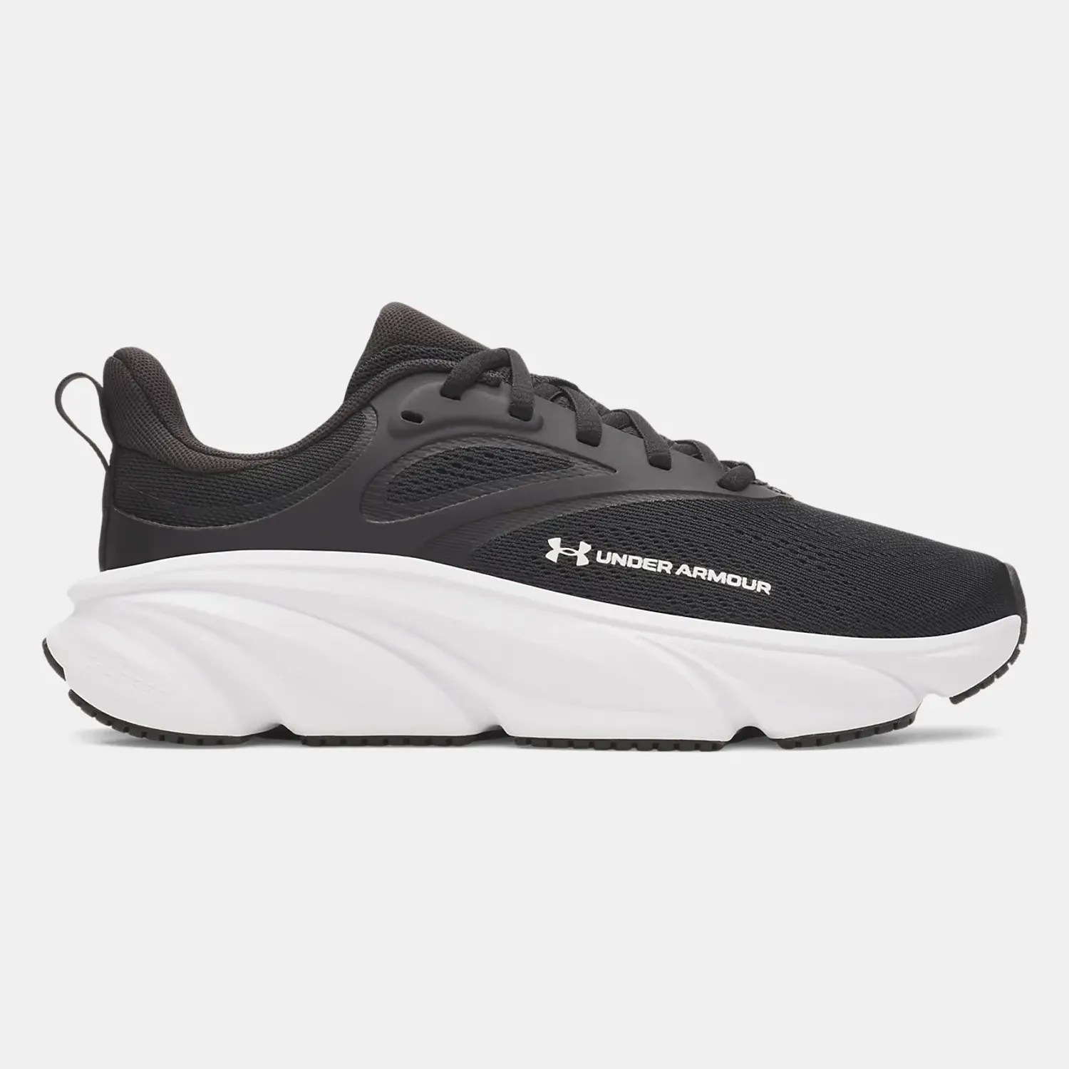 Zapatillas Under Armour Urbanas Mujer Rogue 6 color negro / blanco | Platanitos
