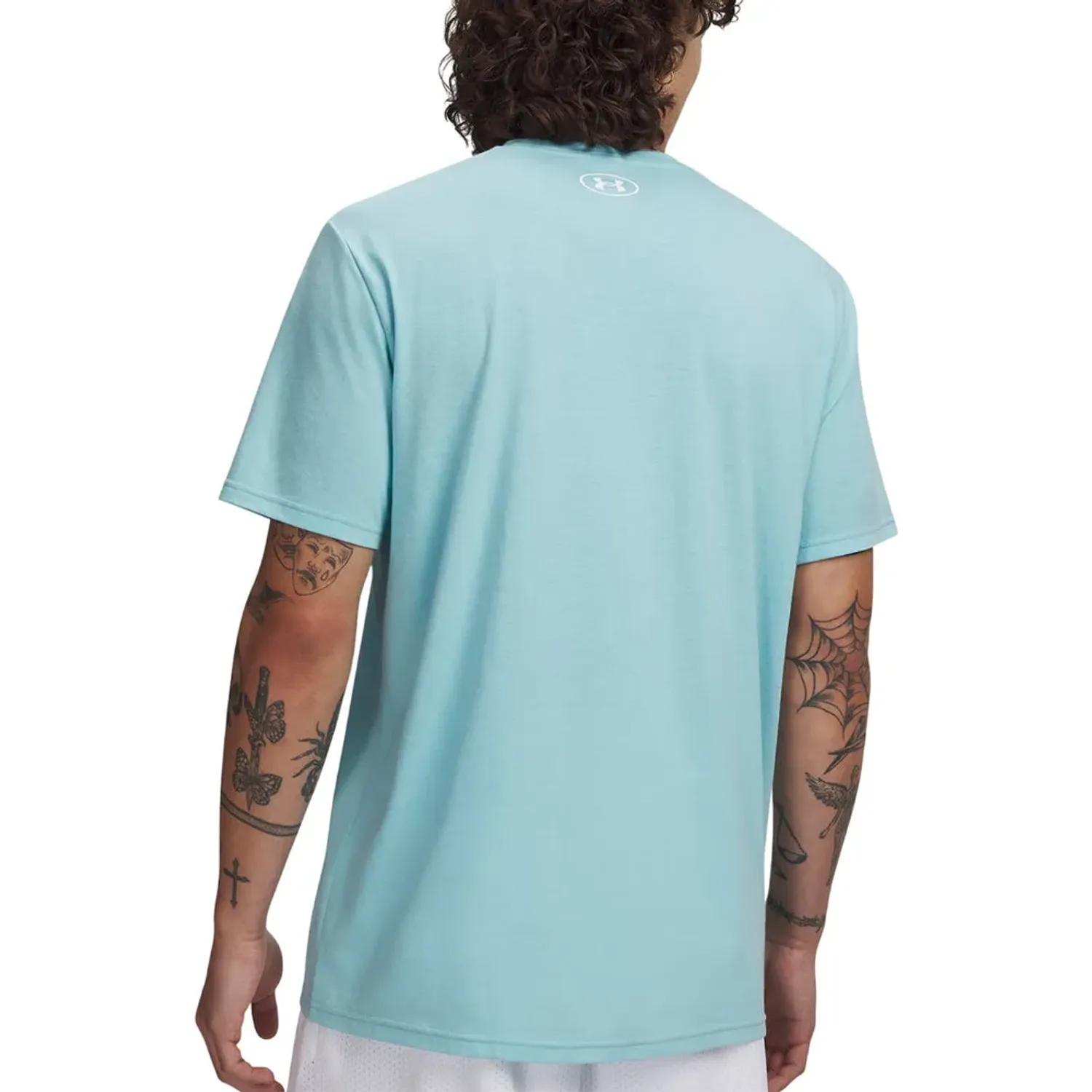 Polo Under Armour Training Hombre Sportstyle Left Chest Logo color celeste | Platanitos