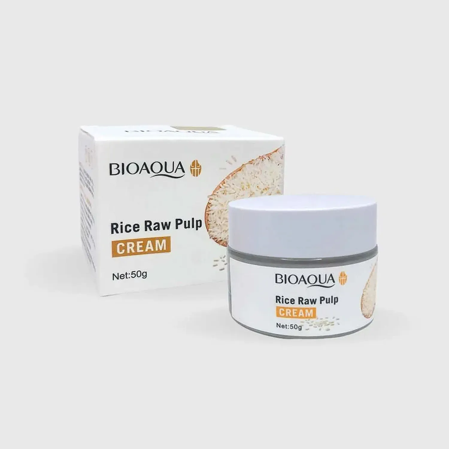 BIOAQUA Crema Bioaqua Facial Linea De Arroz color blanco | Platanitos