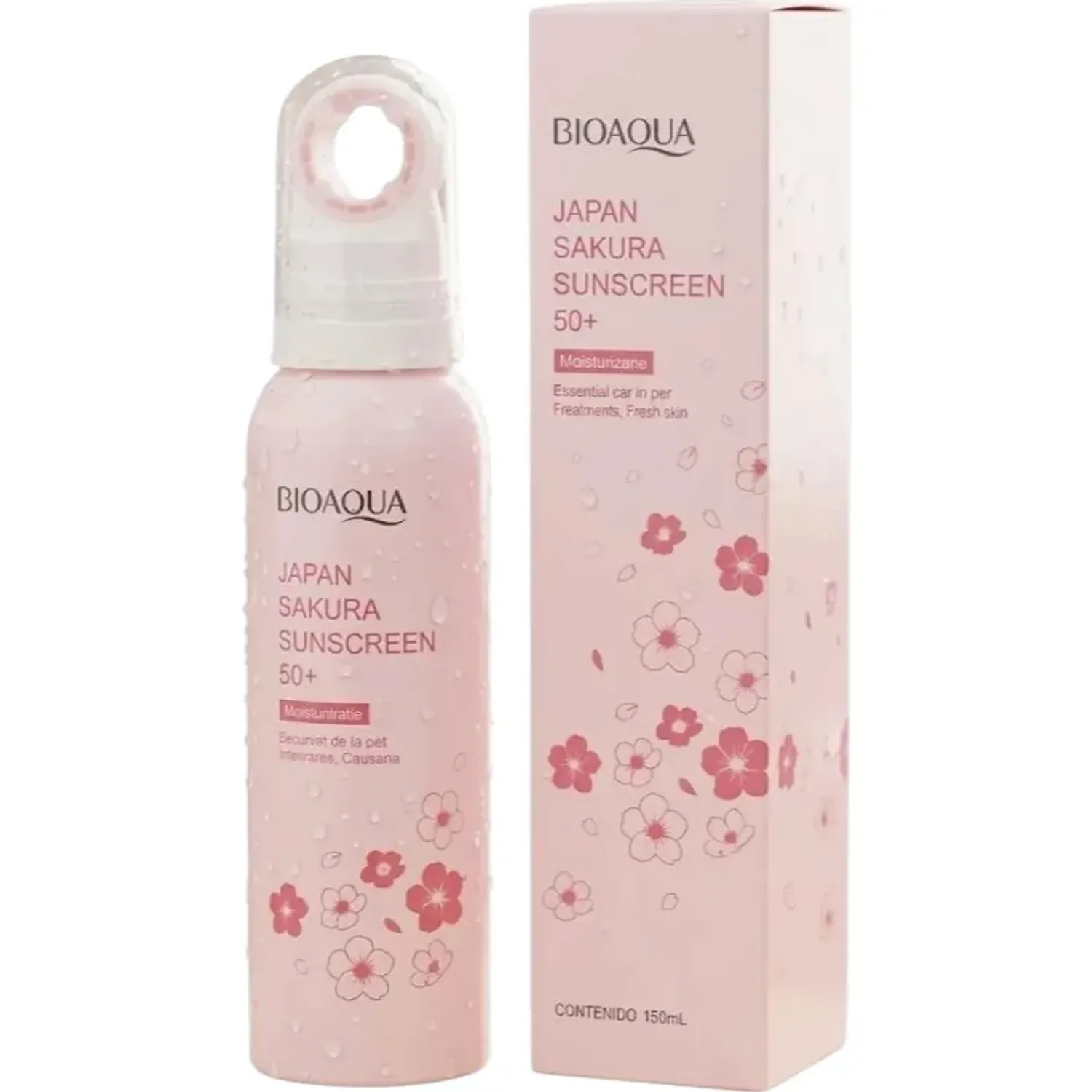 ECORINCIA Bloqueador Ecorincia En Spray Hidratante Spf 50+ Linea Sakura color rosado | Platanitos