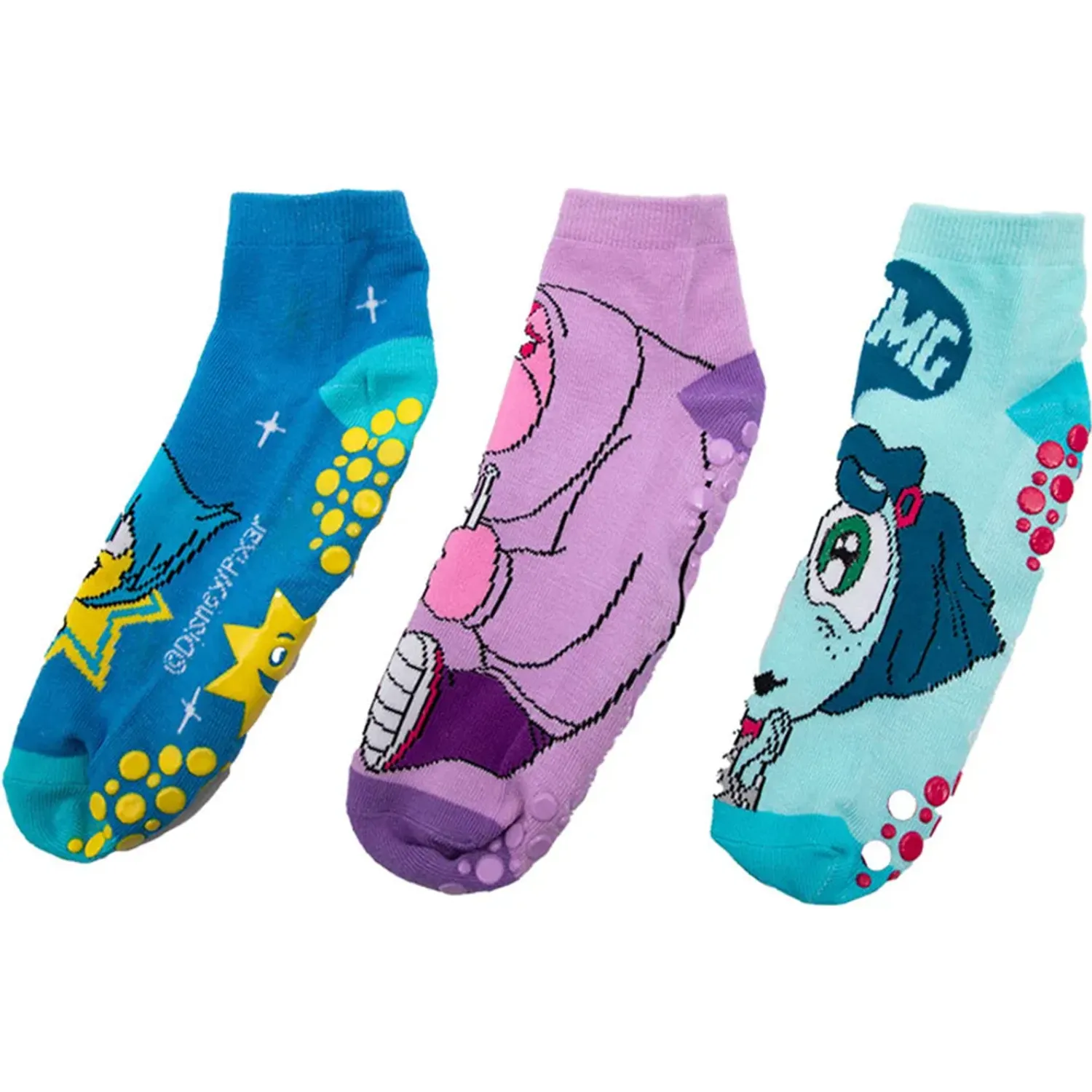 Tripack Disney De Medias Antideslizante Niños Intesamente color varios | Platanitos